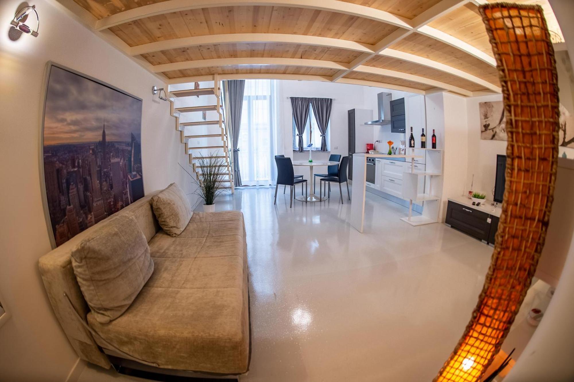 Angel White Loft Salerno Lejlighed Eksteriør billede